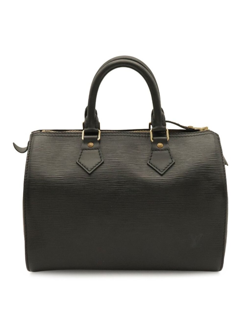 Louis Vuitton Epi Speedy 25 Mini Boston Bag Noir Black Gold